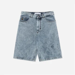 Short Polar Skate Co. - Big Boy Shorts Heavy Washed Blue