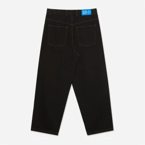 Polar Skate Co. - Big Boy Denim Pants - Black / Dark Olive