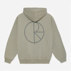 Polar - Dave Hoodie Stroke Logo - Vetiver