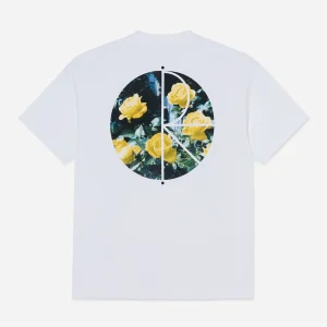 T-shirt Polar Skate Co. - Fill Logo Tee Märtas Roses White