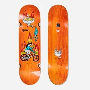 POLAR SKATE Co. - HJALTE HALBERG FIRE RED WHEEL WELL