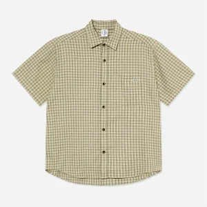 Chemise Polar Skate Co. - Mitchell Shirt Beige / Green