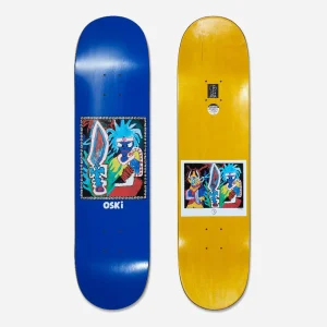 POLAR SKATE Co. - OSCAR ROZENBERG TRIBAL CHIEF DECK - Blue