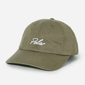 POLAR SKATE Co. - SAI CAP VARSITY LOGO - Khaki