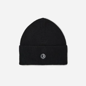 POLAR - DRY COTTON BEANIE - BLACK