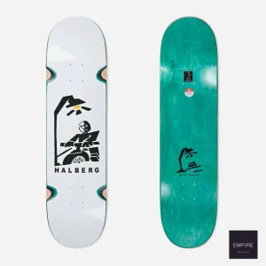 POLAR SKATE Co. - "INSOMNIA" HJLATE HALBERG WHEEL WELL - WHITE