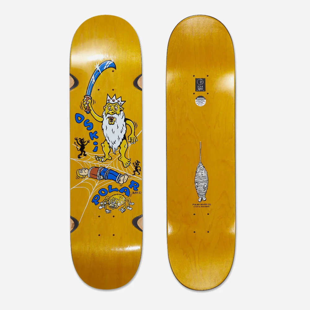 POLAR SKATE Co. - OSCAR ROZENBERG SPIDER KING DECK - WHEEL WELL – Image 2