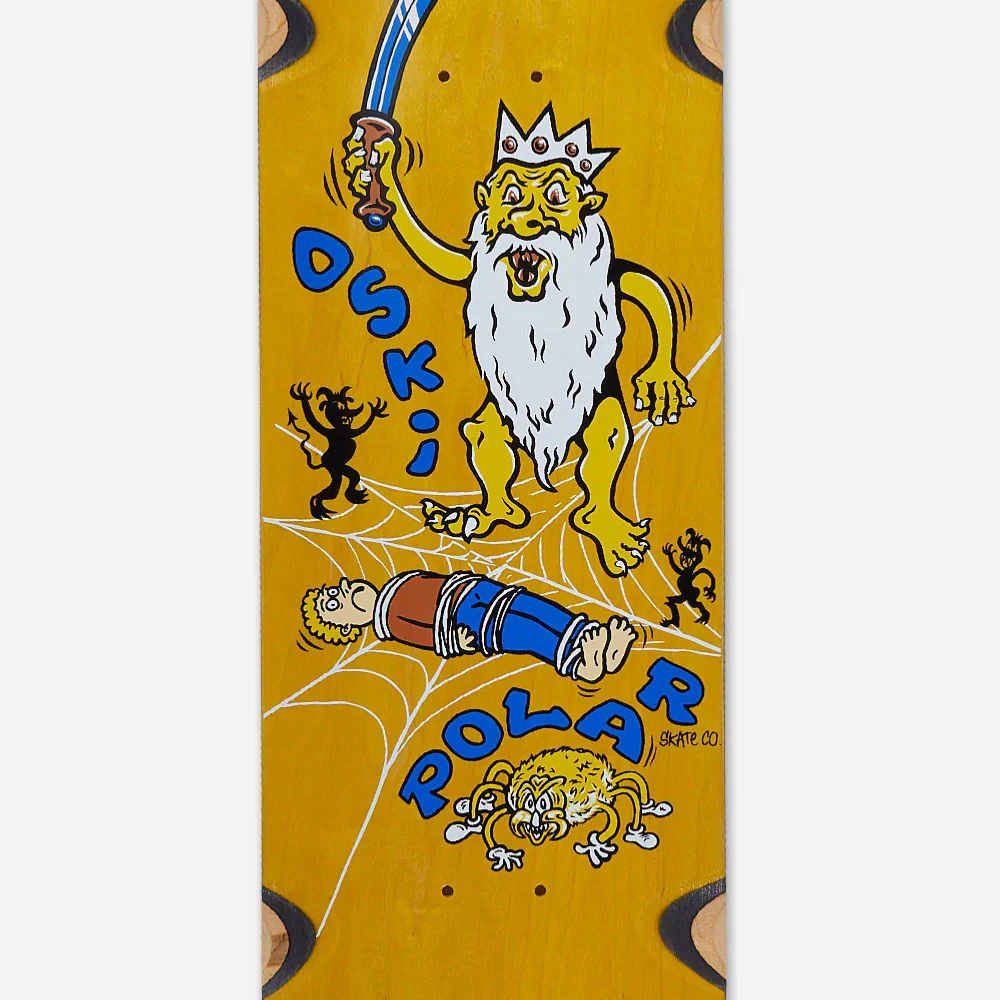 POLAR SKATE Co. - OSCAR ROZENBERG SPIDER KING DECK - WHEEL WELL – Image 3