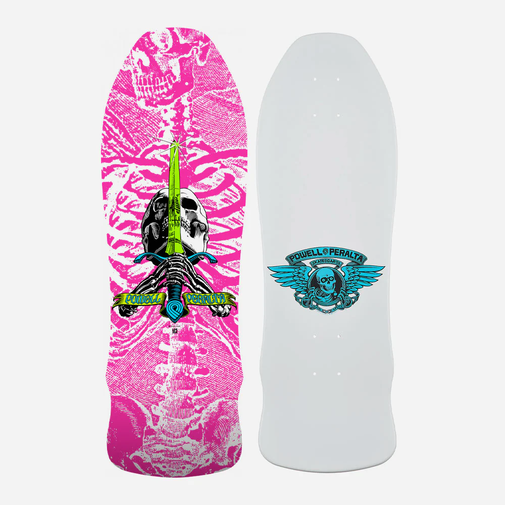 Powell Peralta - Geegah Skull Sword Deck Reissue - Pink