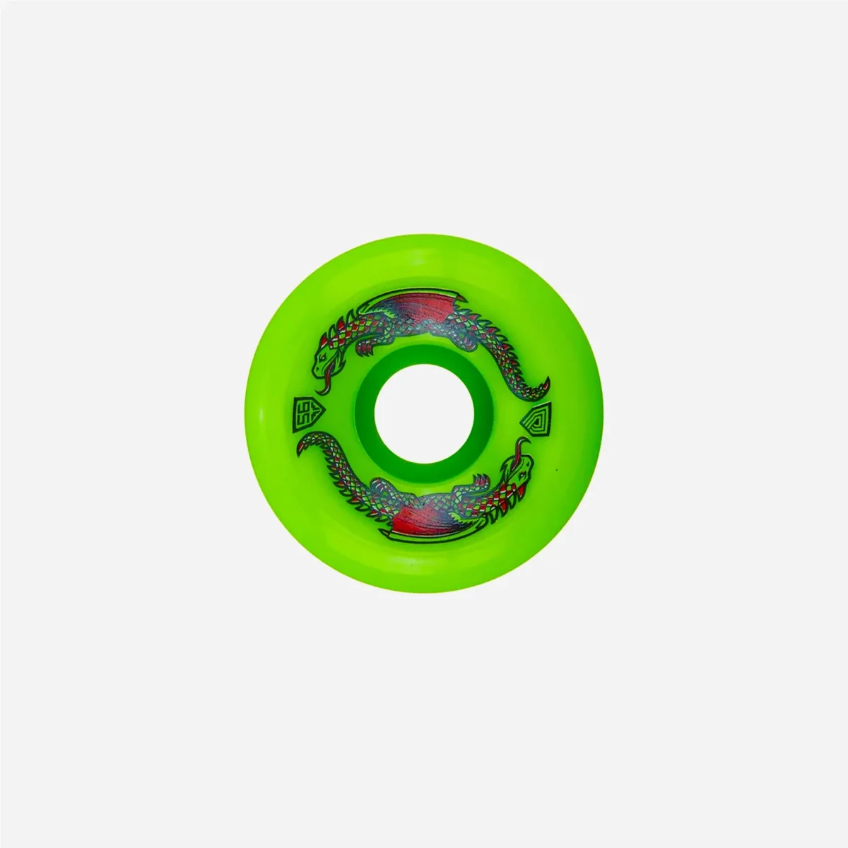 Powell Peralta - Dragon Formula Skateboard Wheels - Green – Image 2