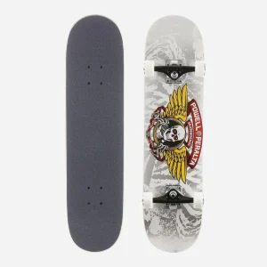 Powell Peralta - Winged Ripper Complete Skateboard - Silver