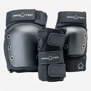 PRO-TEC - STREET GEAR JUNIOR 3 PACK - Black