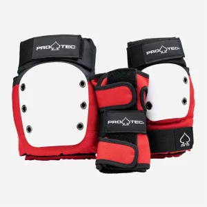 Pro-Tec - Street Gear Junior 3 Pack - Red / White / Black