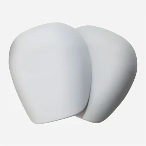 Pro-Tec - Coques de remplacement pour genouillères - Blanc