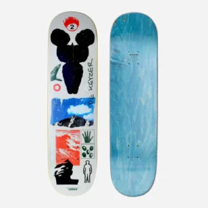 QUASI SKATEBOARDS - DE KEYZER "MYRIAD" DECK - White