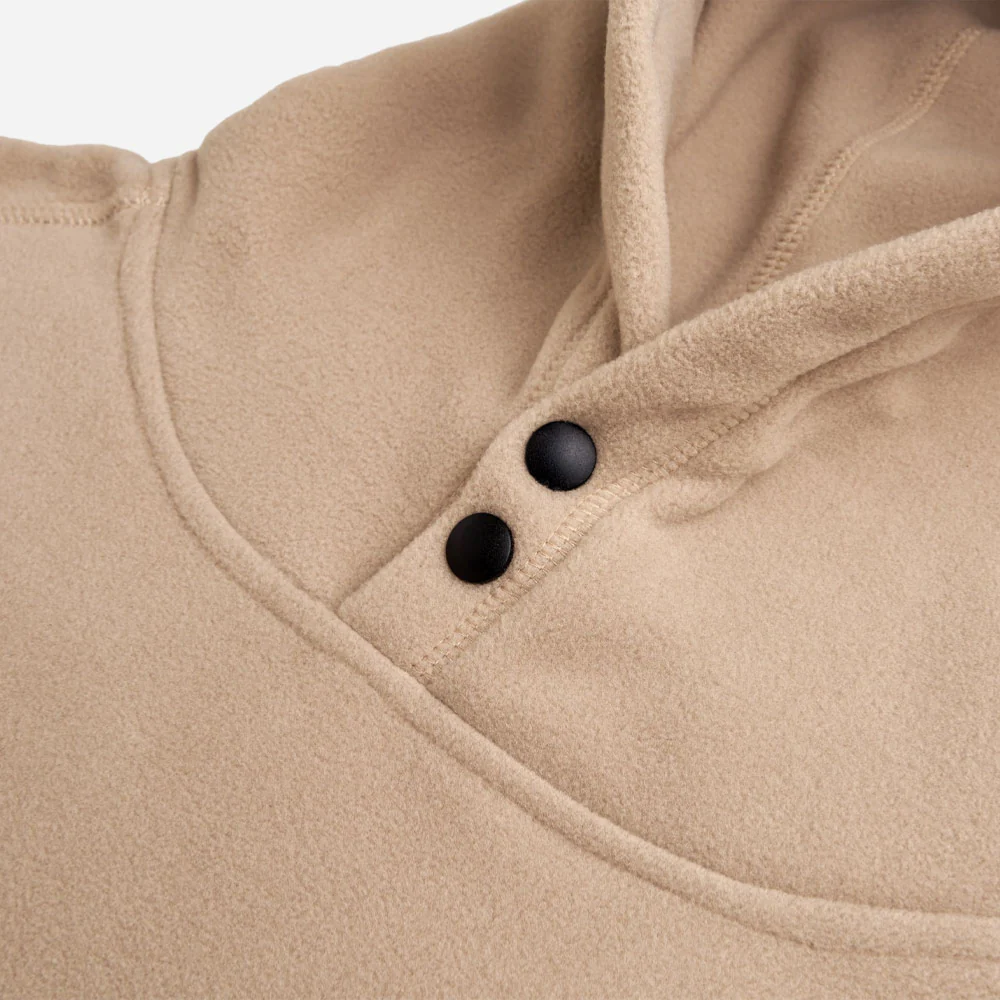 RAVE SKATEBOARDS - FB POLAR FLEECE HOODIE - Sand – Image 5