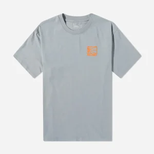 RASSVET - LOGO TEE KNIT - Blue Grey
