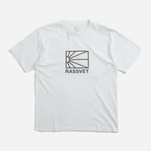 RASSVET - LOGO TEE KNIT  - White