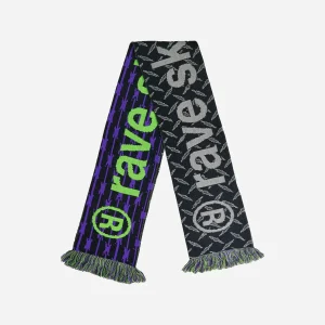 RAVE SKATEBOARDS - BOYD DENIM SCARF MULTI - Black Grey