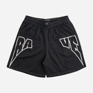 RAVE SKATEBOARDS - FACULTY MESH SHORT - Black