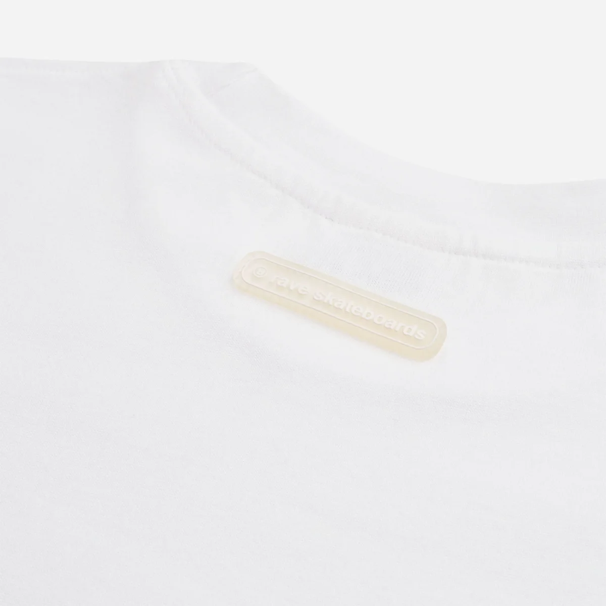 RAVE SKATEBOARDS - GMT TEE - White – Image 5