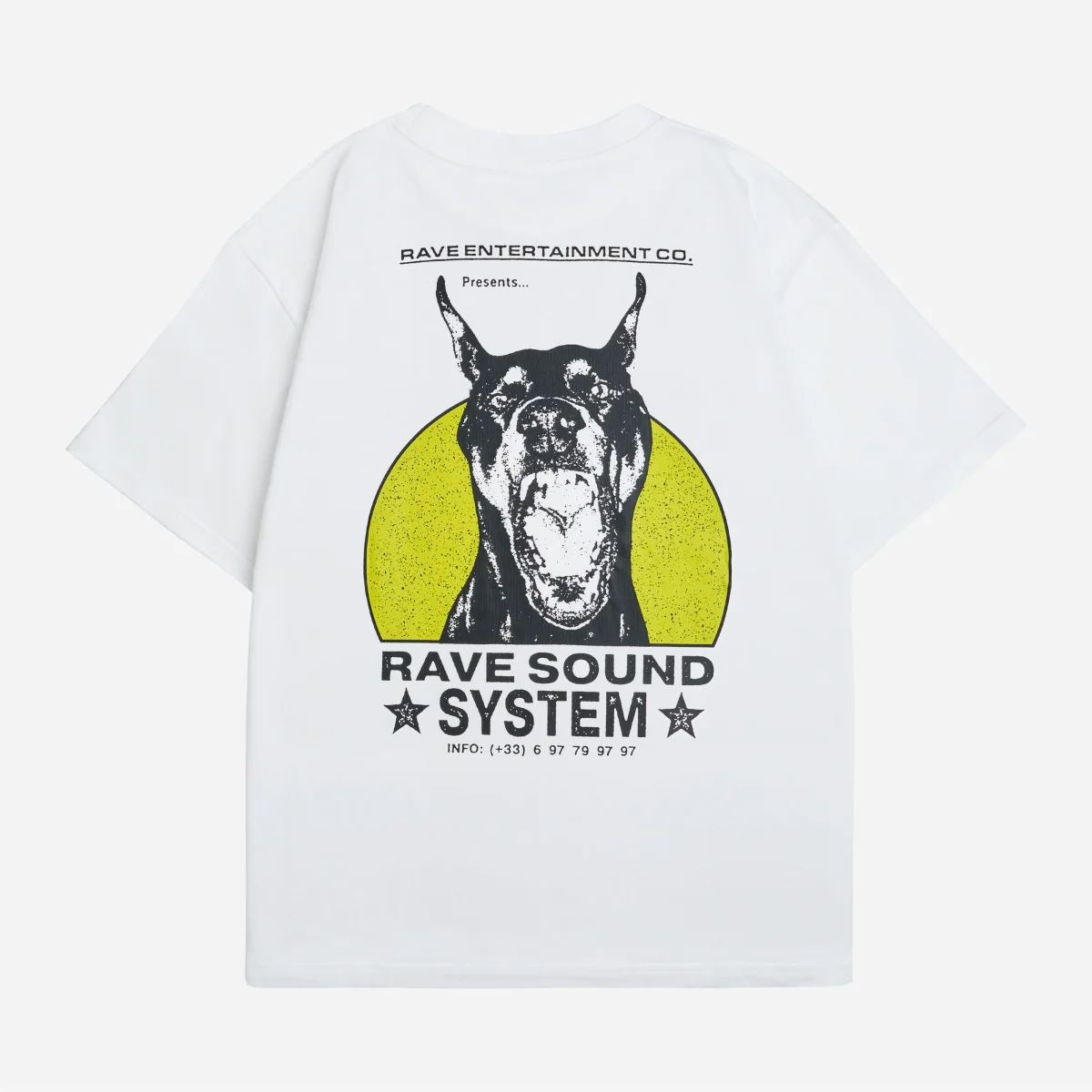 RAVE SKATEBOARDS - RSS TEE - White
