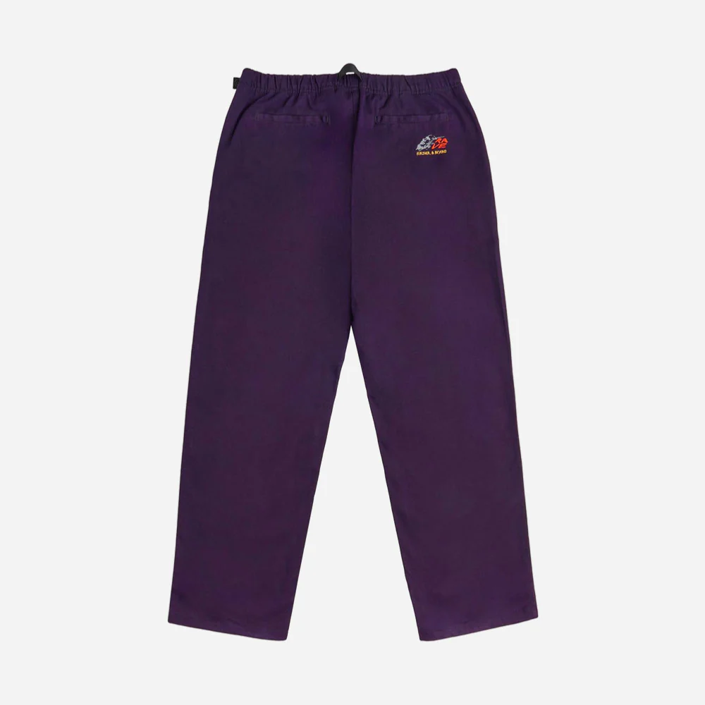 RAVE SKATEBOARDS - F&B CLIMBING PANT- Dark Purple – Image 2