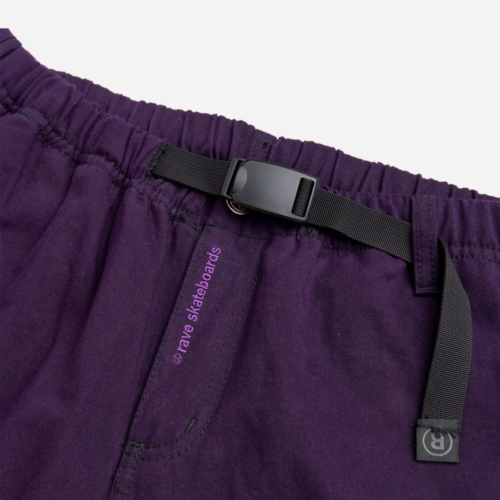 RAVE SKATEBOARDS - F&B CLIMBING PANT- Dark Purple – Image 4