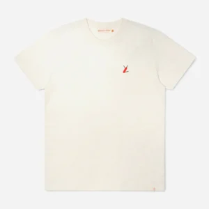 REVOLUTION - REGULAR T-SHIRT SWISS KNIFE  - Offwhite Melange