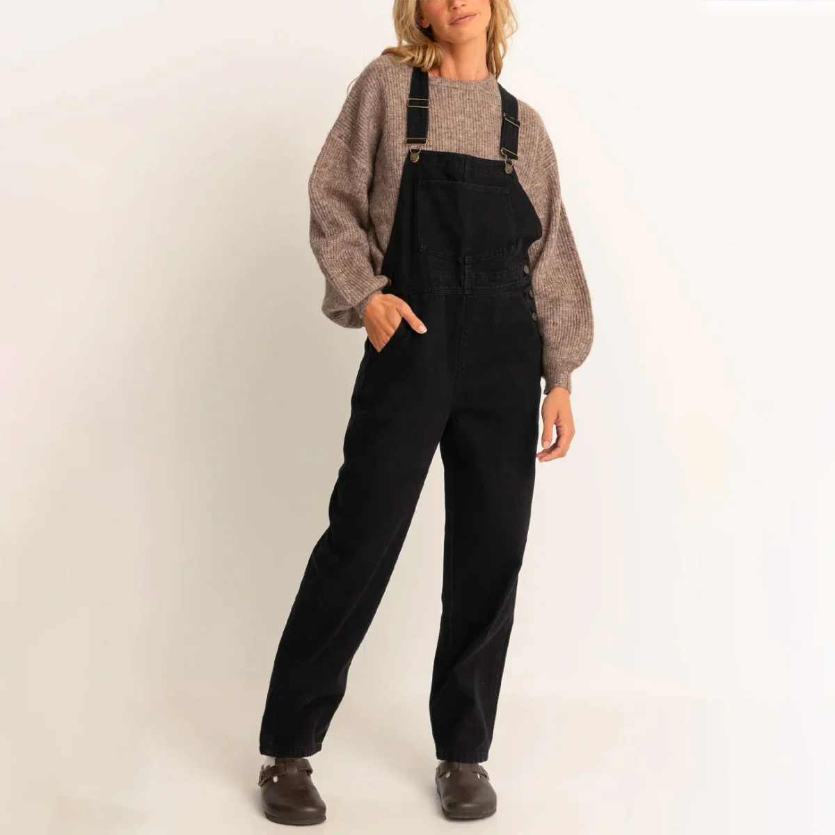 RHYTHM - DAYBREAK OVERALLS - Black – Image 2