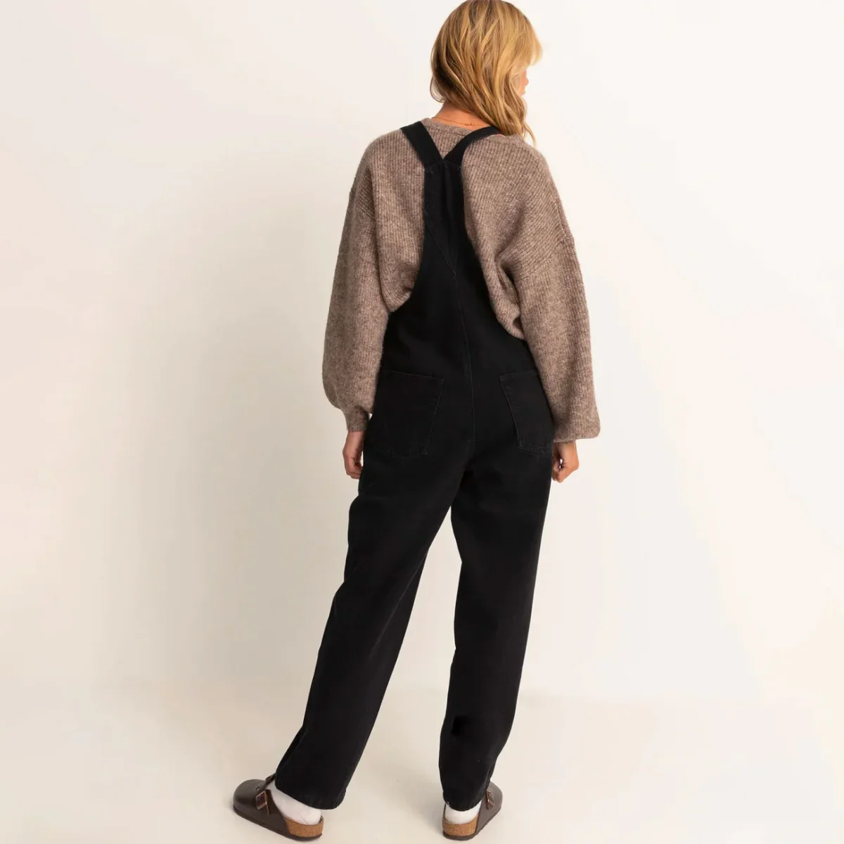 RHYTHM - DAYBREAK OVERALLS - Black – Image 3