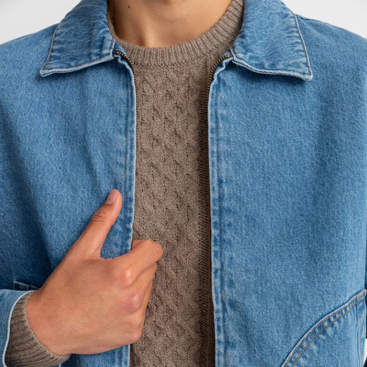 Rhythm - DENIM UTILITY JACKET - Worn Indigo – Image 5