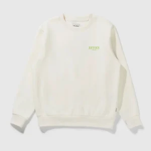 Rhythm - Fungi Fleece Crew - Vintage White