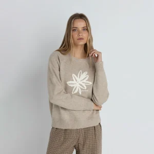 Rhythm - Sanctuary Crewneck Knit Jumper - Taupe