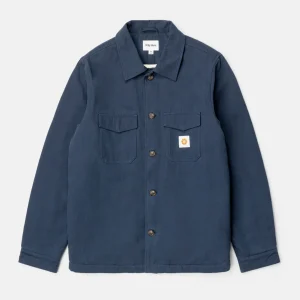Rhythm - Sherpa Lined Work Shirt - Navy