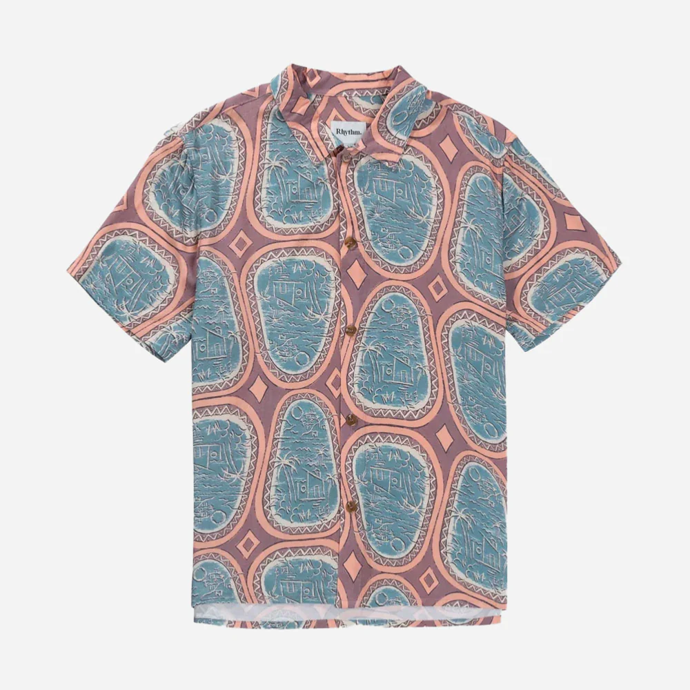 RHYTHM - VISTA SS SHIRT - Rust