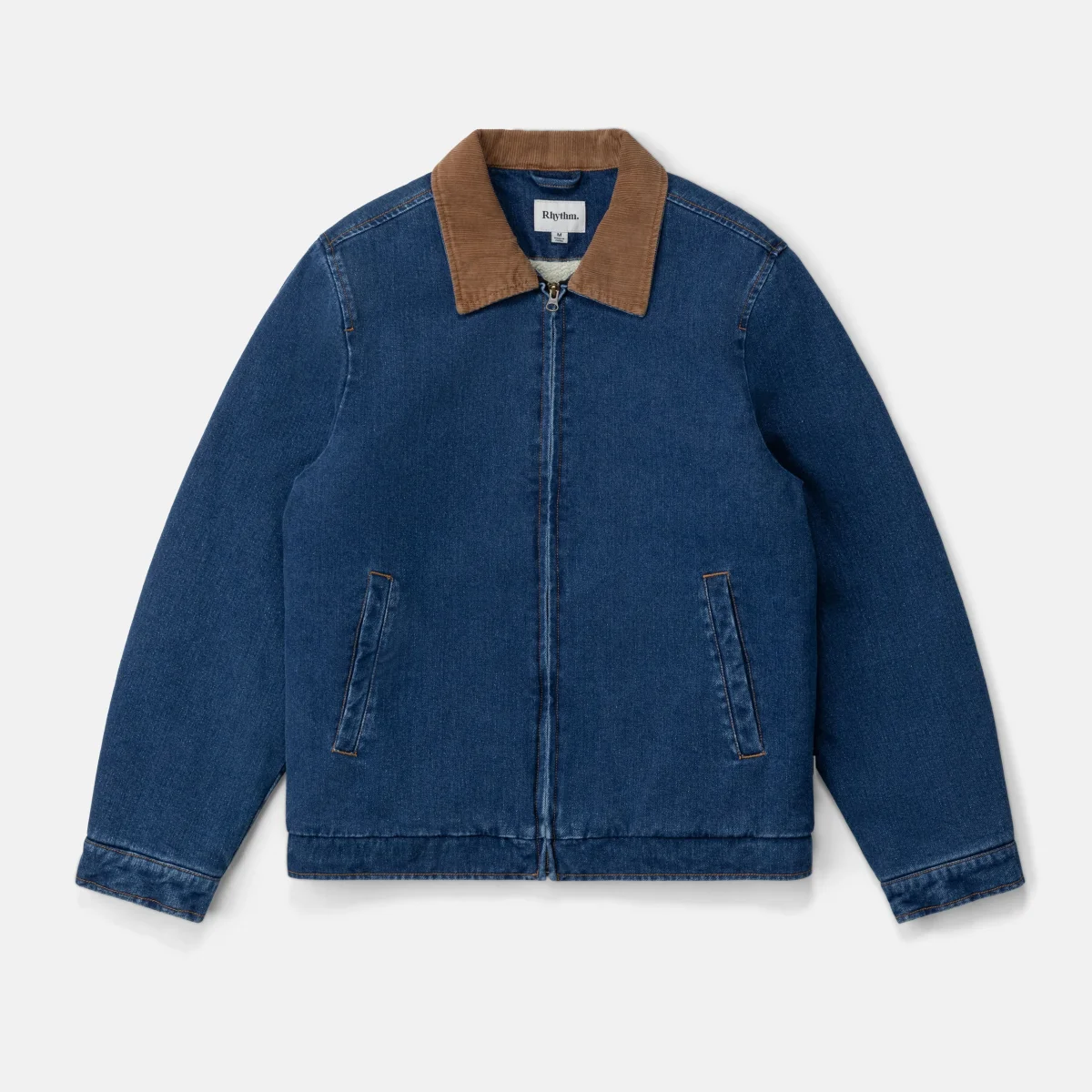 Rhythm - Washed Denim James Jacket - Blue Wash – Image 2
