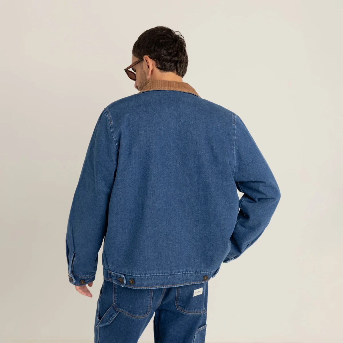 Rhythm - Washed Denim James Jacket - Blue Wash – Image 5