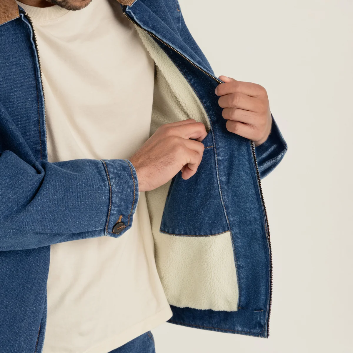 Rhythm - Washed Denim James Jacket - Blue Wash – Image 6