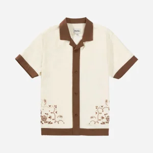 RHYTHM - JOHNNY SS SHIRT - Natural