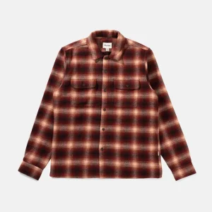 RHYTHM - CHECK LS SHIRT - Mulberry