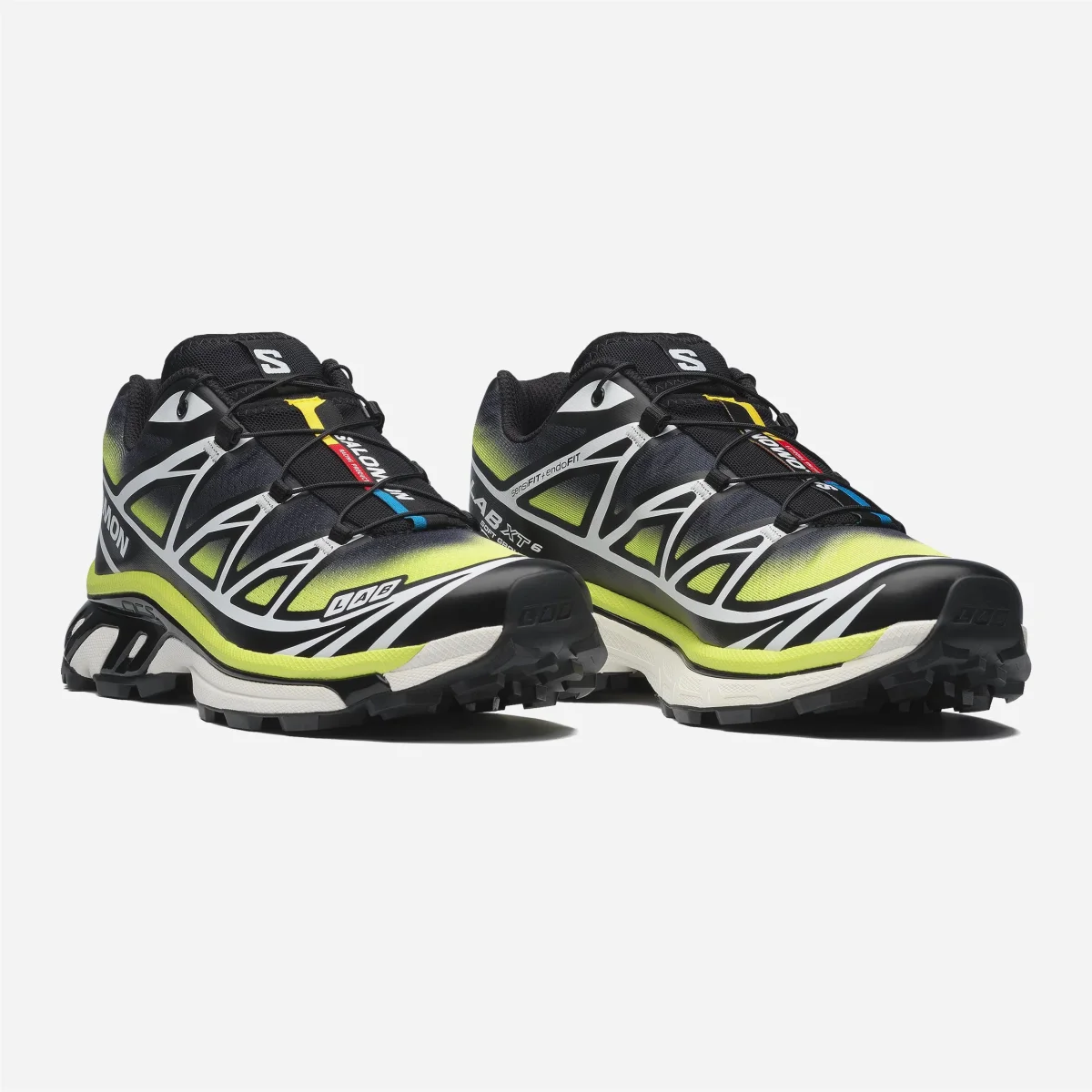 Salomon Sportstyle - XT-6 Skyline - Black / Maritime Blue / Sharp Green – Image 3