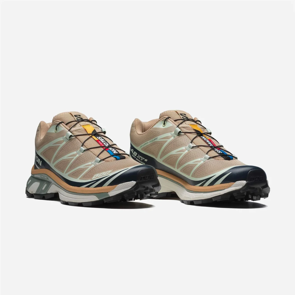 Salomon Sportstyle - XT-6 - Oxford Tan / Carbon / Claqua – Image 3