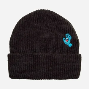 Santa Cruz - Screaming Mini Hand Beanie - Black