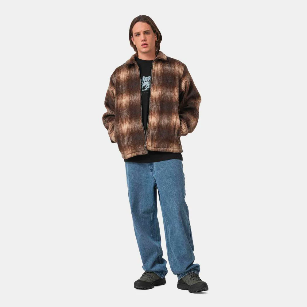 Santa Cruz Hideout Jacket - Brown Check – Image 6