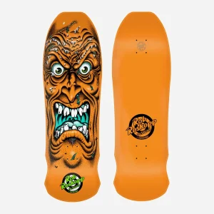 Santa Cruz - Roskopp Face Reissue Skateboard Deck - Orange