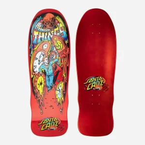 Plateau Santa Cruz x Stranger Things - Grabke Max Melting Clock 9.7" (Glow in the Dark)