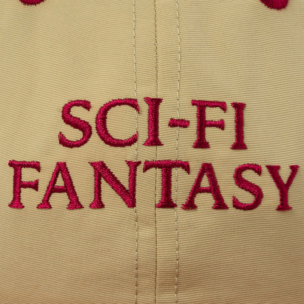Sci-Fi Fantasy - Nylon Logo Hat - Natural – Image 4