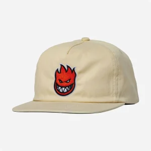 Spitfire - Bighead Fill Snapback Cap - Natural / Red