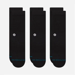 STANCE ICON 3 PACK BLACK